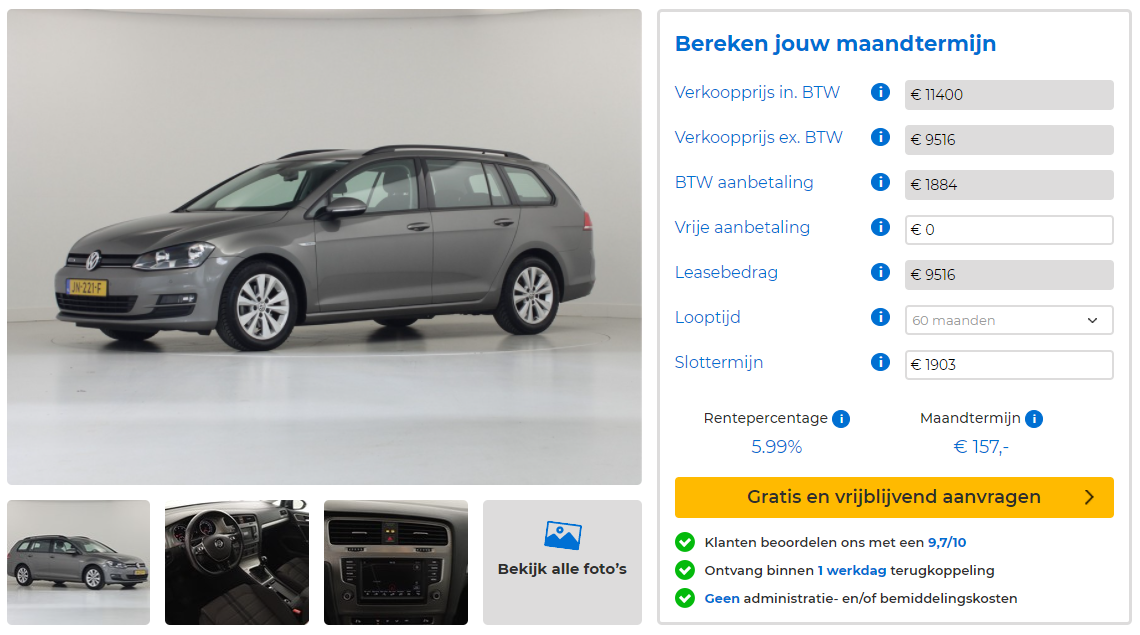 Voorraadkoppeling autobedrijven